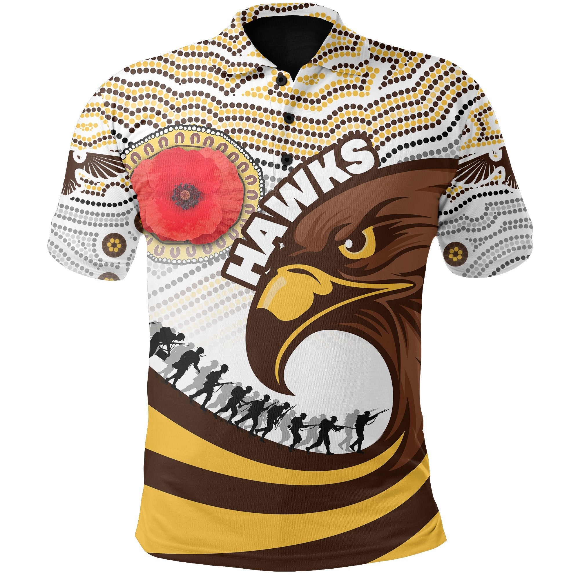 custom-personalised-pride-hawks-polo-shirt-hawthorn-anzac-day-aboriginal