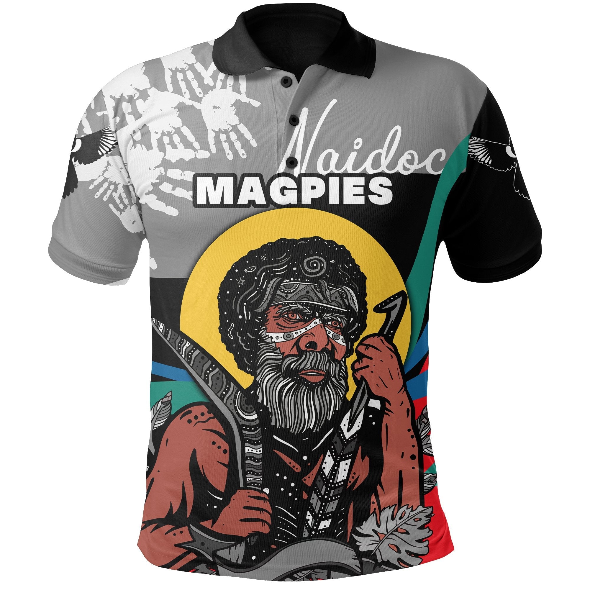 custom-personalised-magpies-naidoc-week-polo-shirt-collingwood-indigenous-special-style