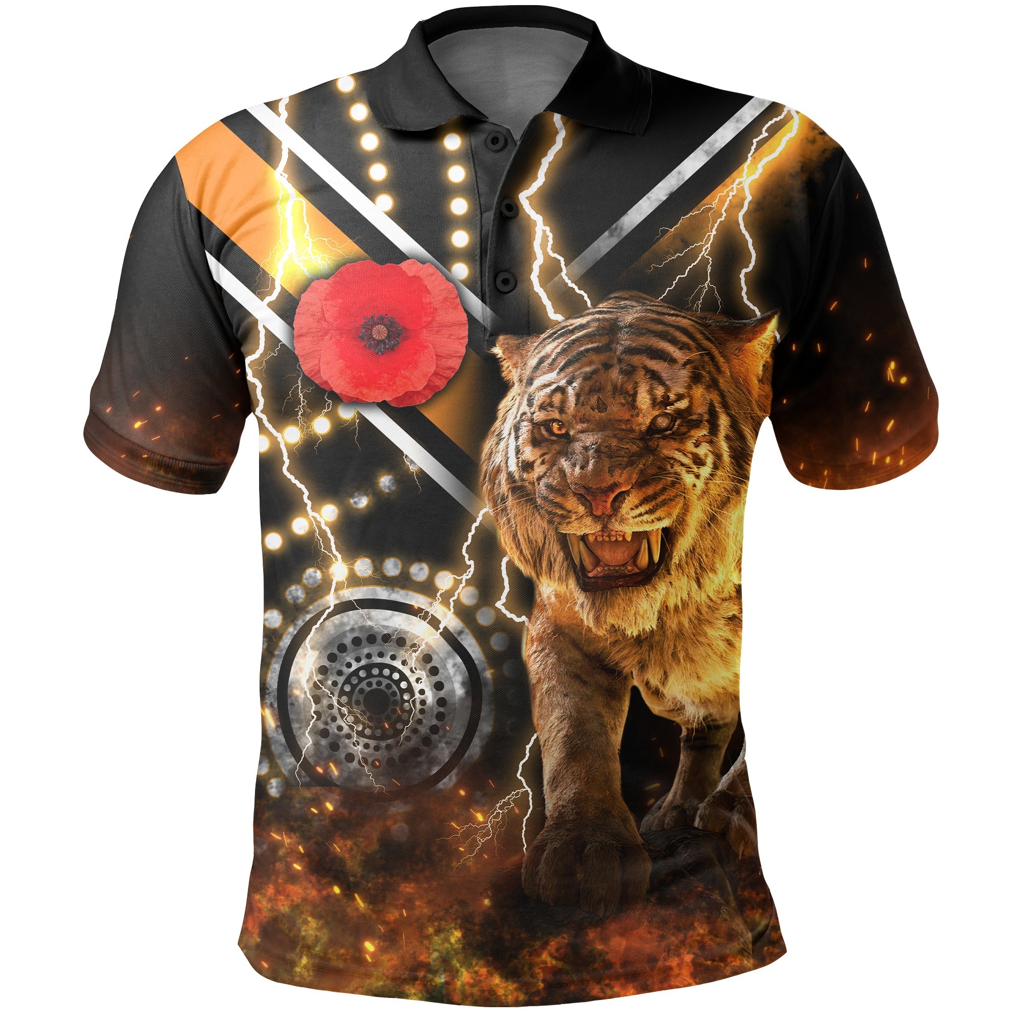 wests-tigers-anzac-day-polo-shirt-version-aboriginal-tiger-3d