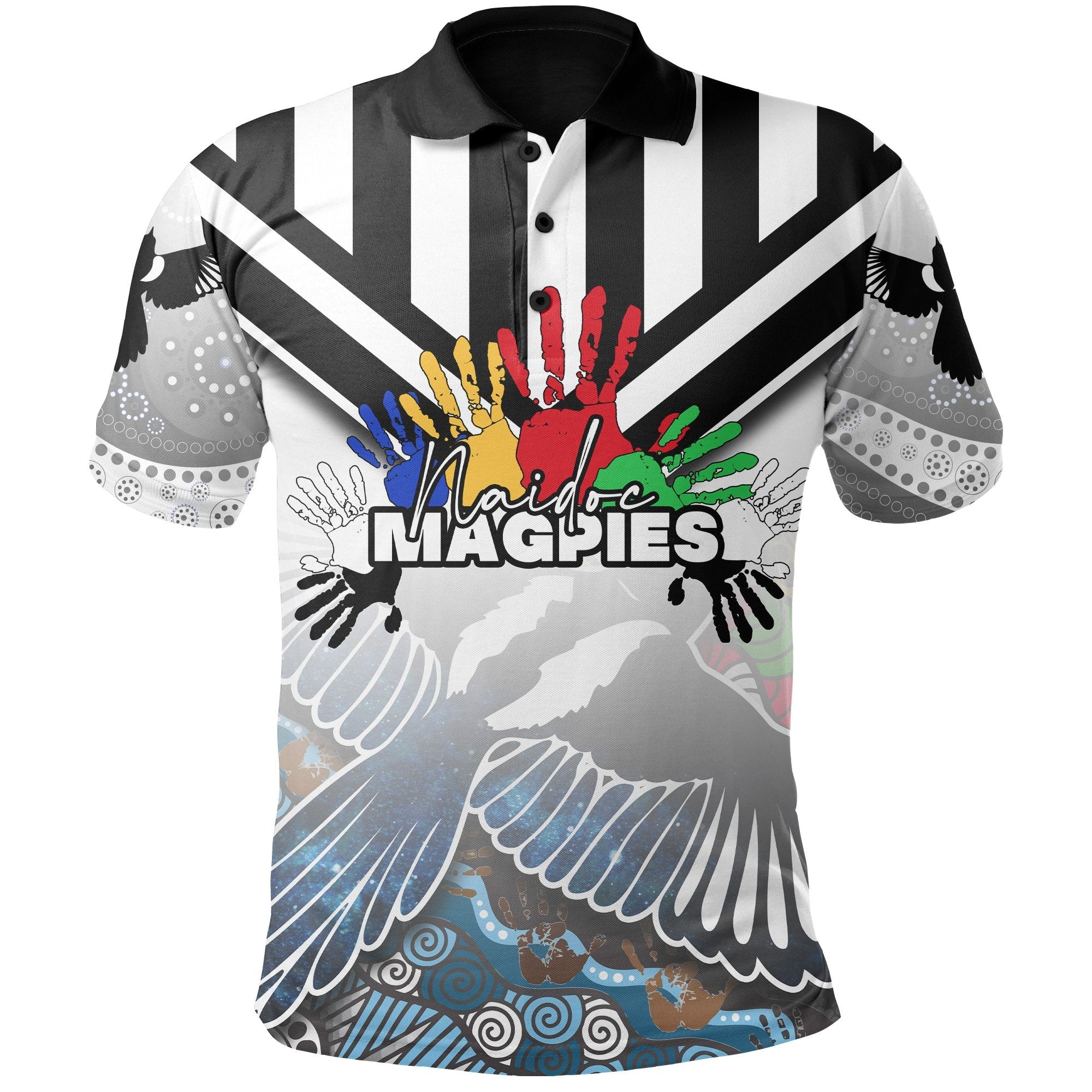 custom-personalised-magpies-naidoc-week-polo-shirt-collingwood-special-style