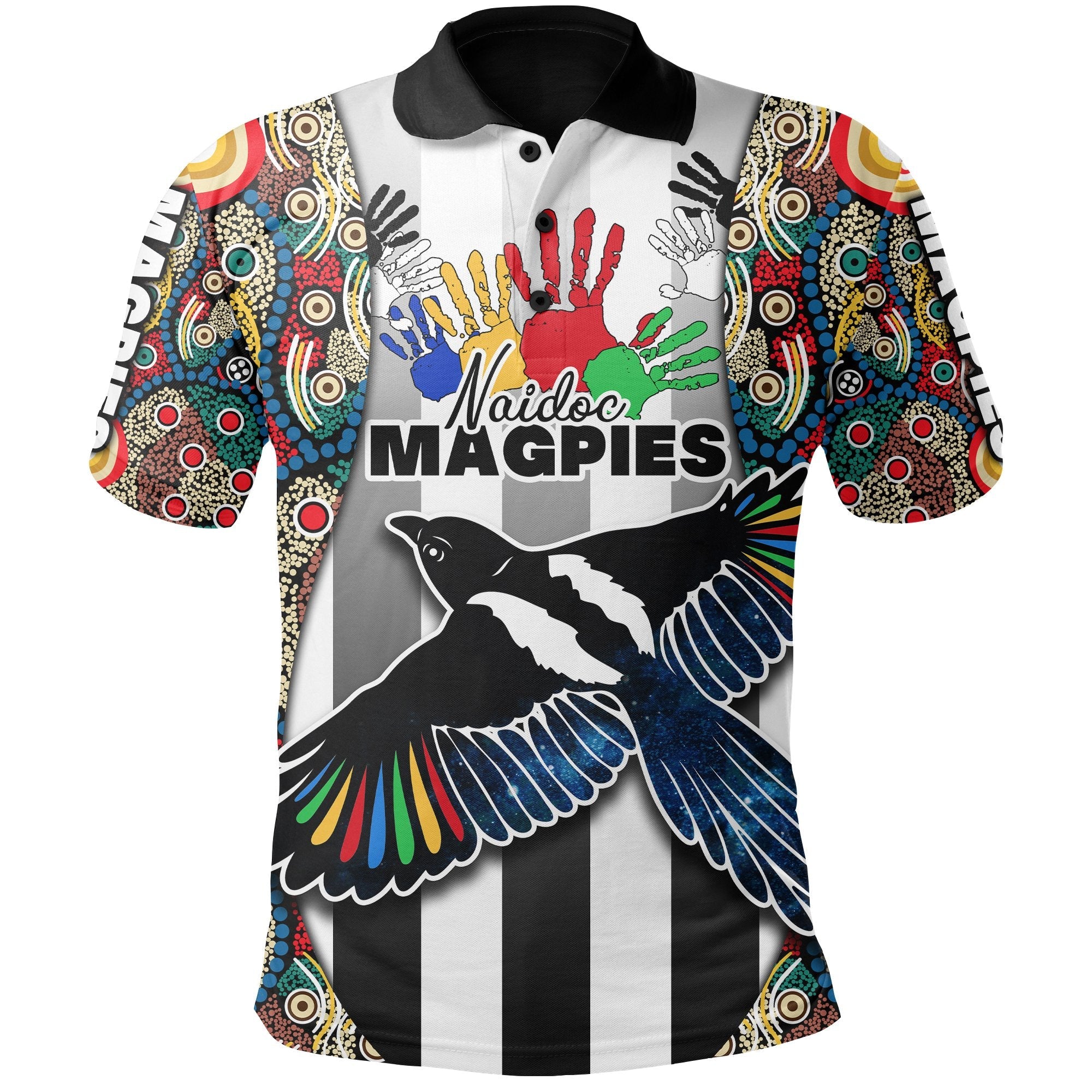 custom-personalised-magpies-naidoc-week-polo-shirt-collingwood-modern-style-black