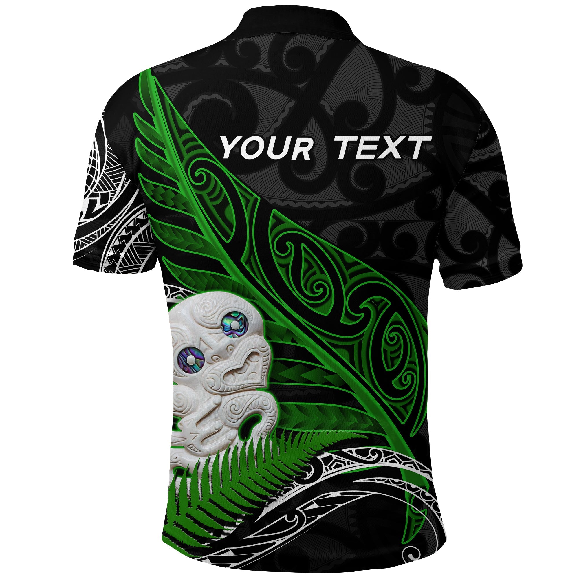 custom-personalised-aotearoa-maori-polo-shirt-hei-tiki-and-fern