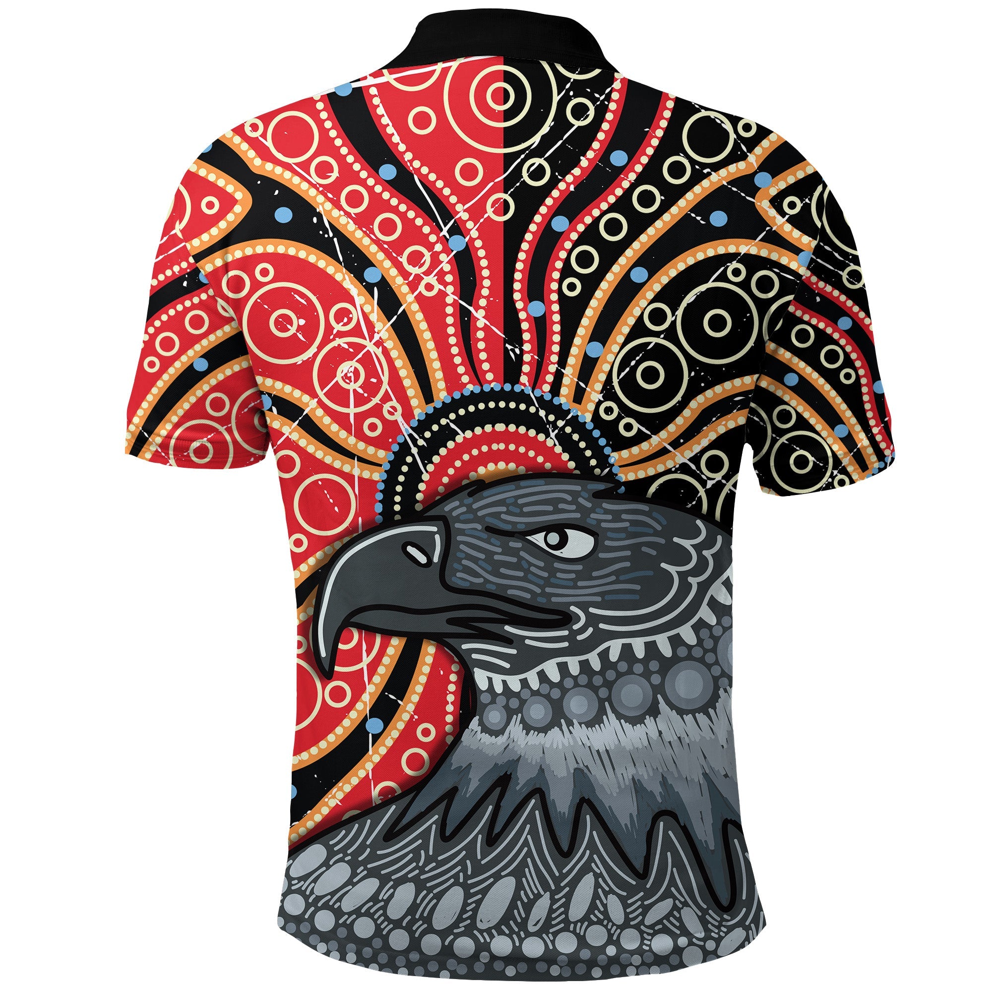 custom-personalised-aboriginal-dot-polo-shirt-eagles-victory