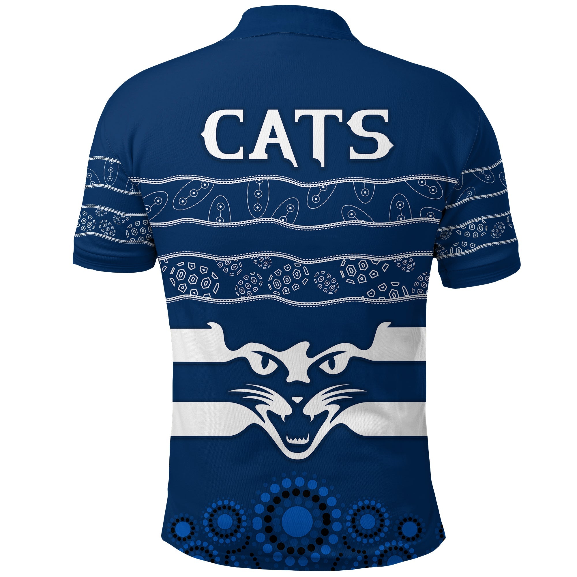 cats-indigenous-polo-shirt-football-geelong