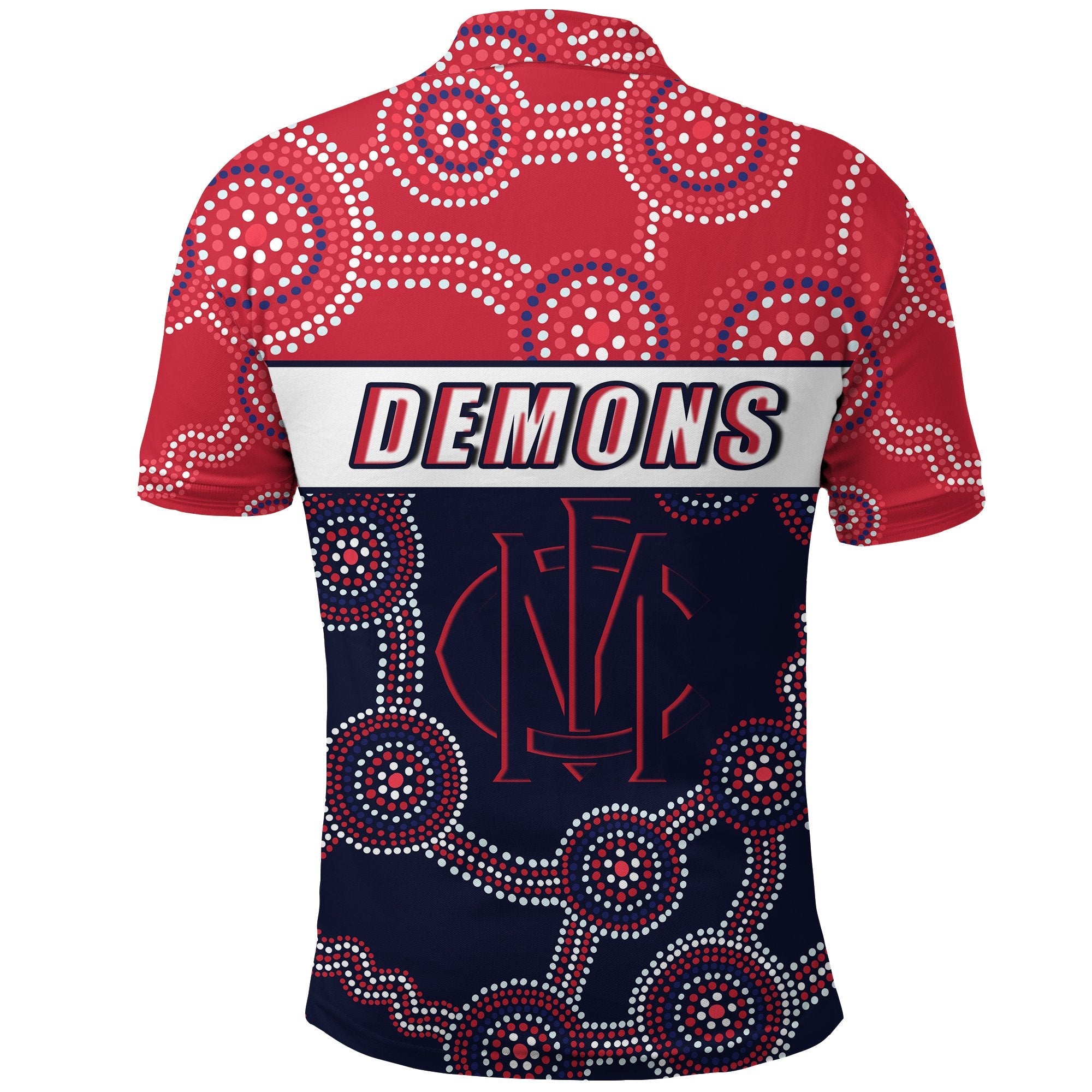 combo-polo-shirt-and-men-short-demons-indigenous-melbourne-fancy