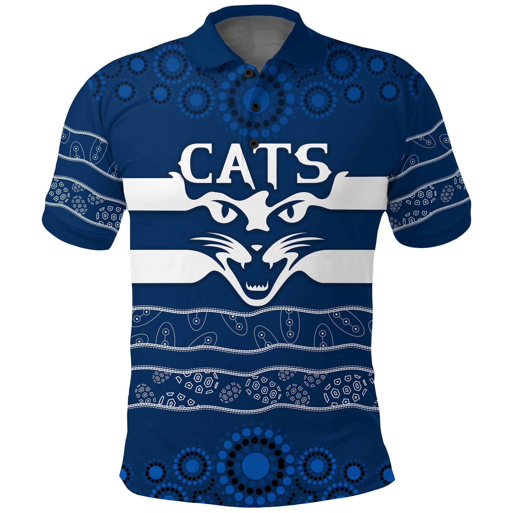 cats-indigenous-polo-shirt-football-geelong