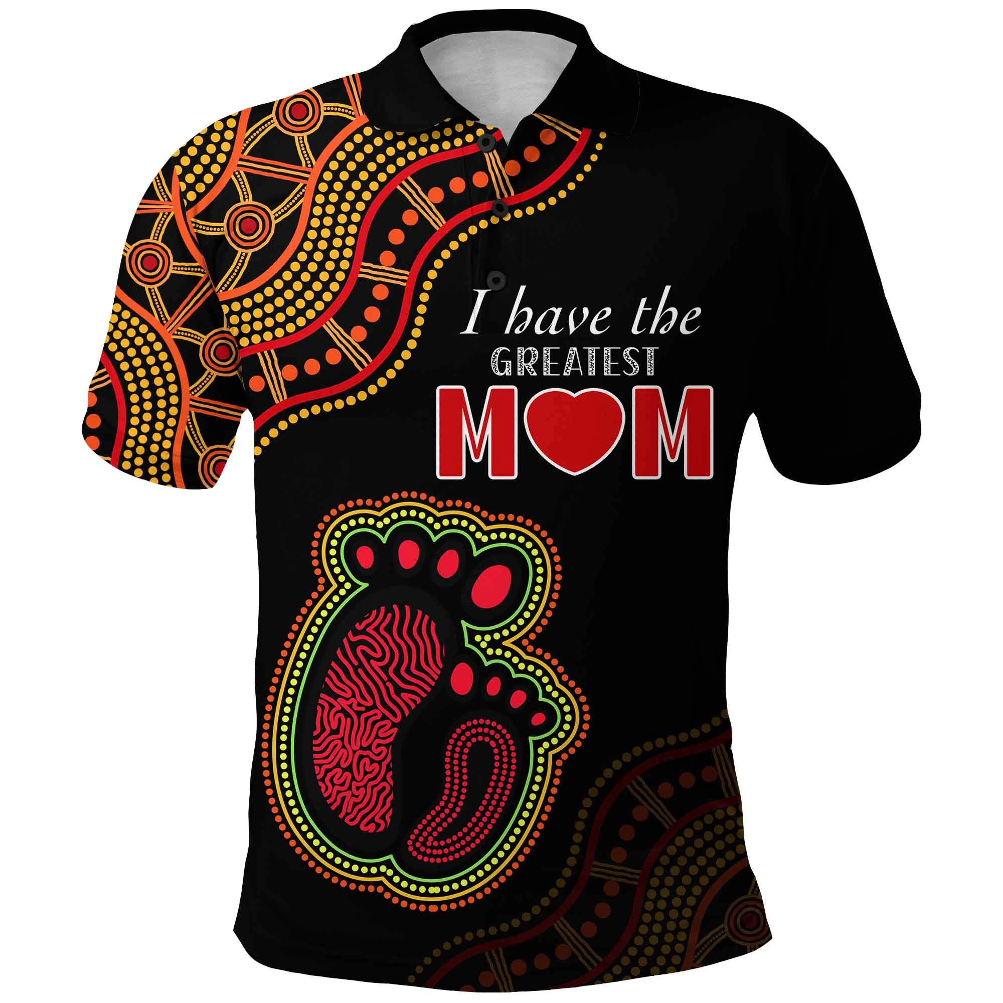 australia-mother-day-aboriginal-polo-shirt-the-greatest-mom