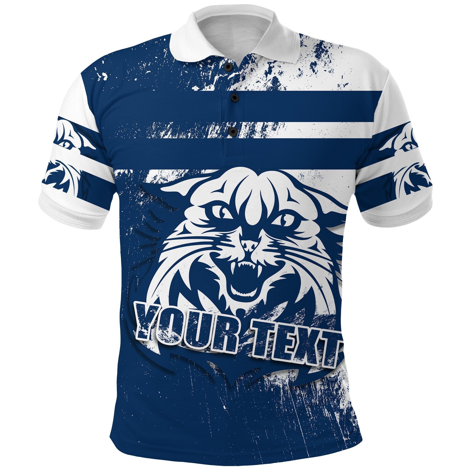 custom-personalised-cats-polo-shirt-geelong-style-grunge