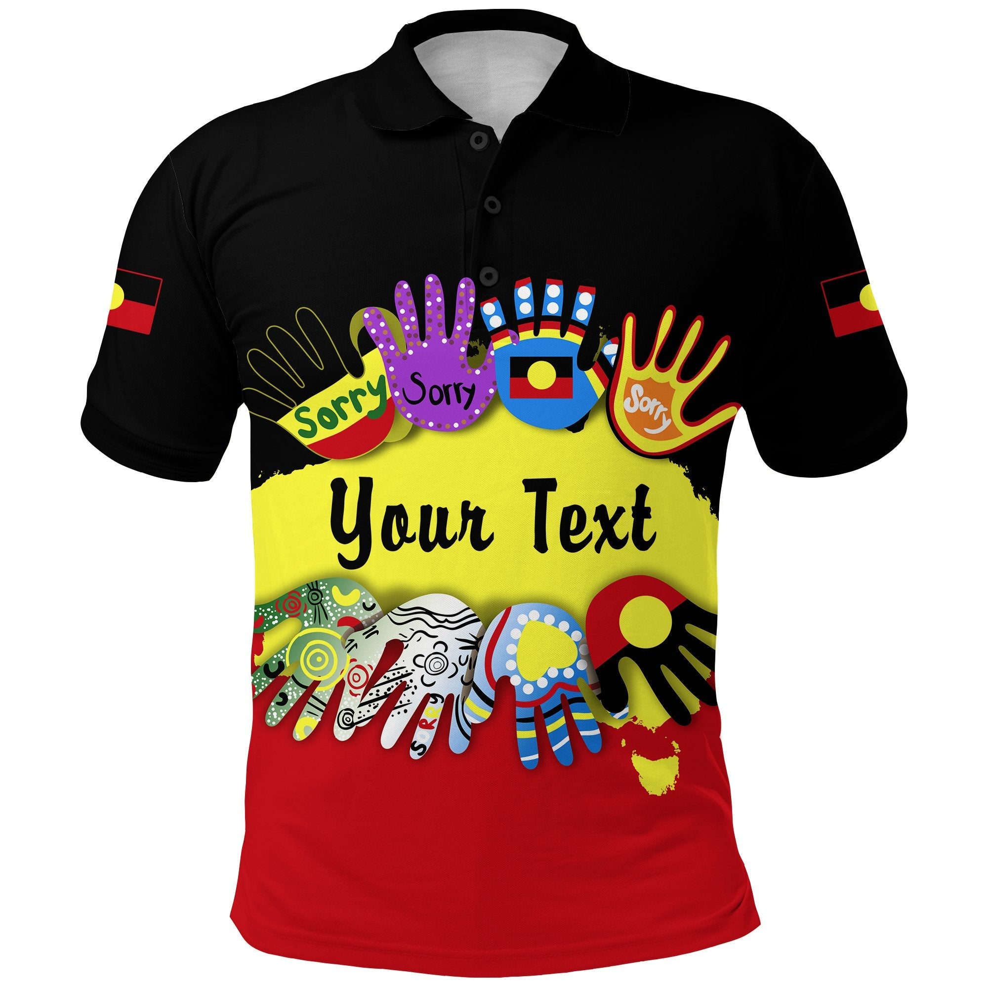 custom-personalised-national-sorry-day-polo-shirt-version-01-australian-aboriginal