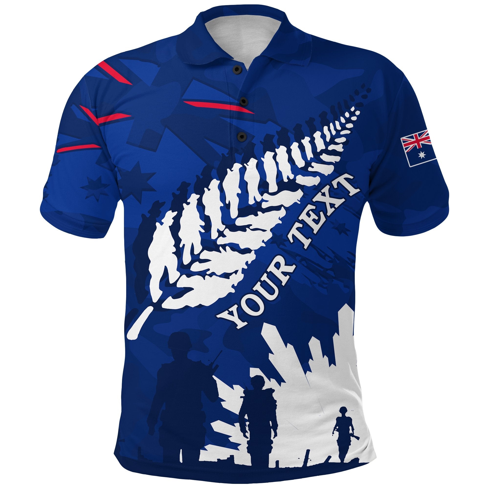 custom-personalised-australian-anzac-day-polo-shirt-camouflage-mix-fern-new-zealand