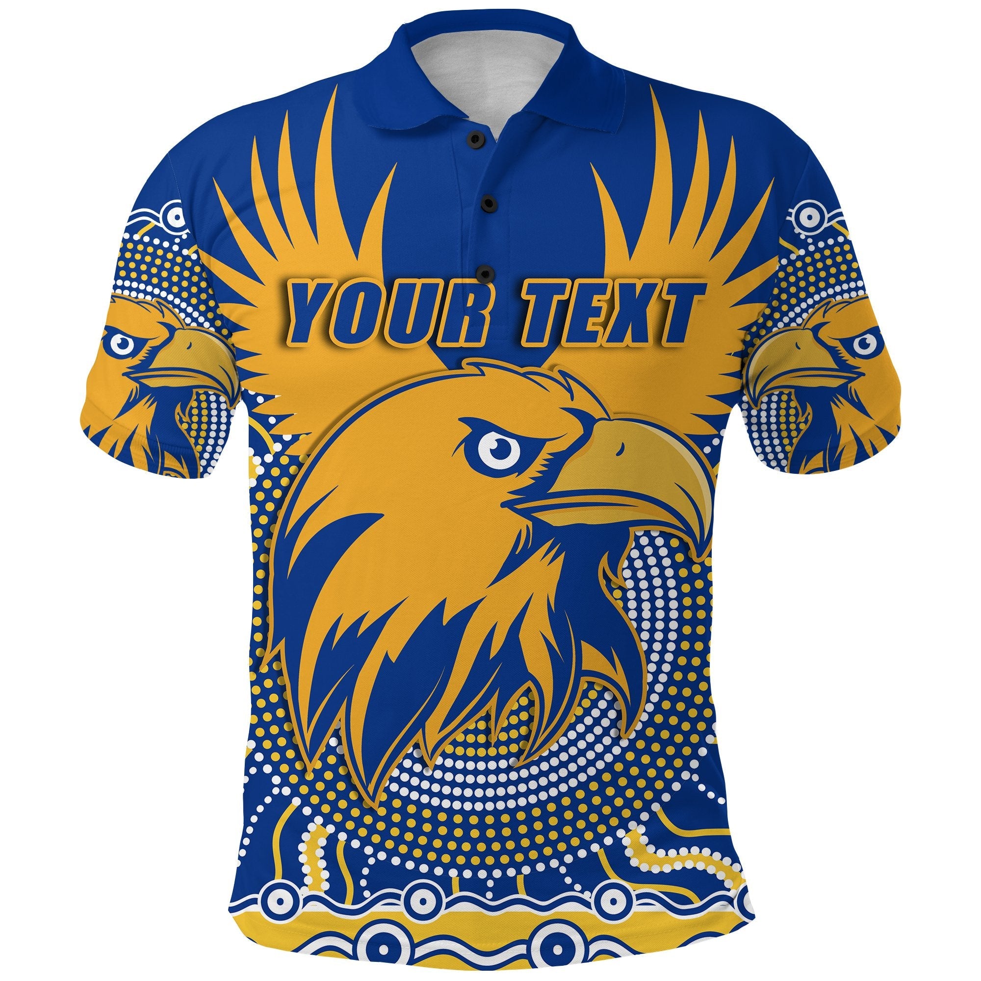 custom-personalised-eagles-polo-shirt-west-coast-mix-indigenous