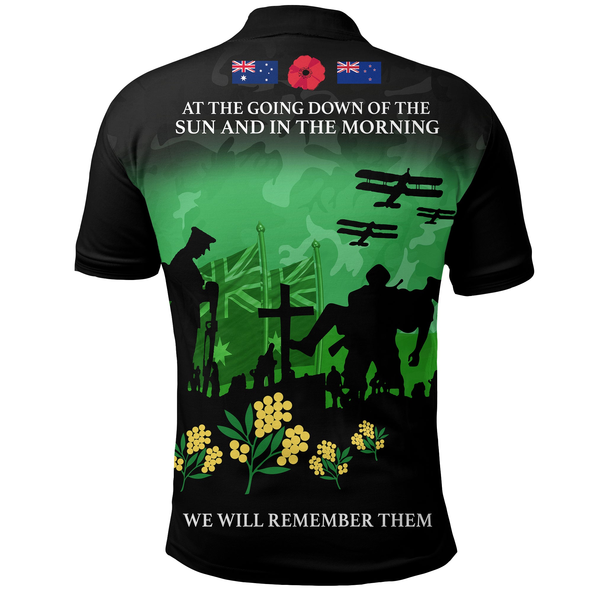 Polo Shirt - Anzac Shirt Lest We Forget Ver02 - Unisex