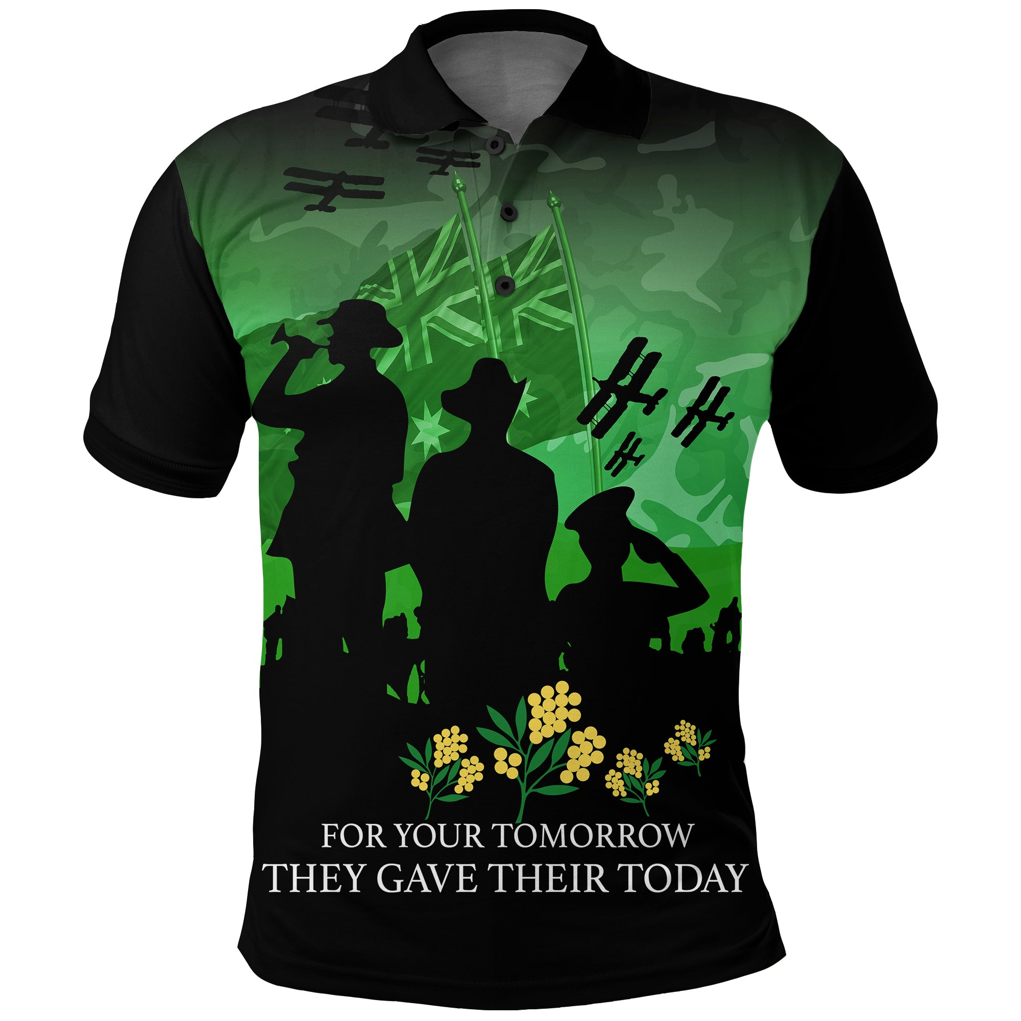 Polo Shirt - Anzac Shirt Lest We Forget Ver02 - Unisex