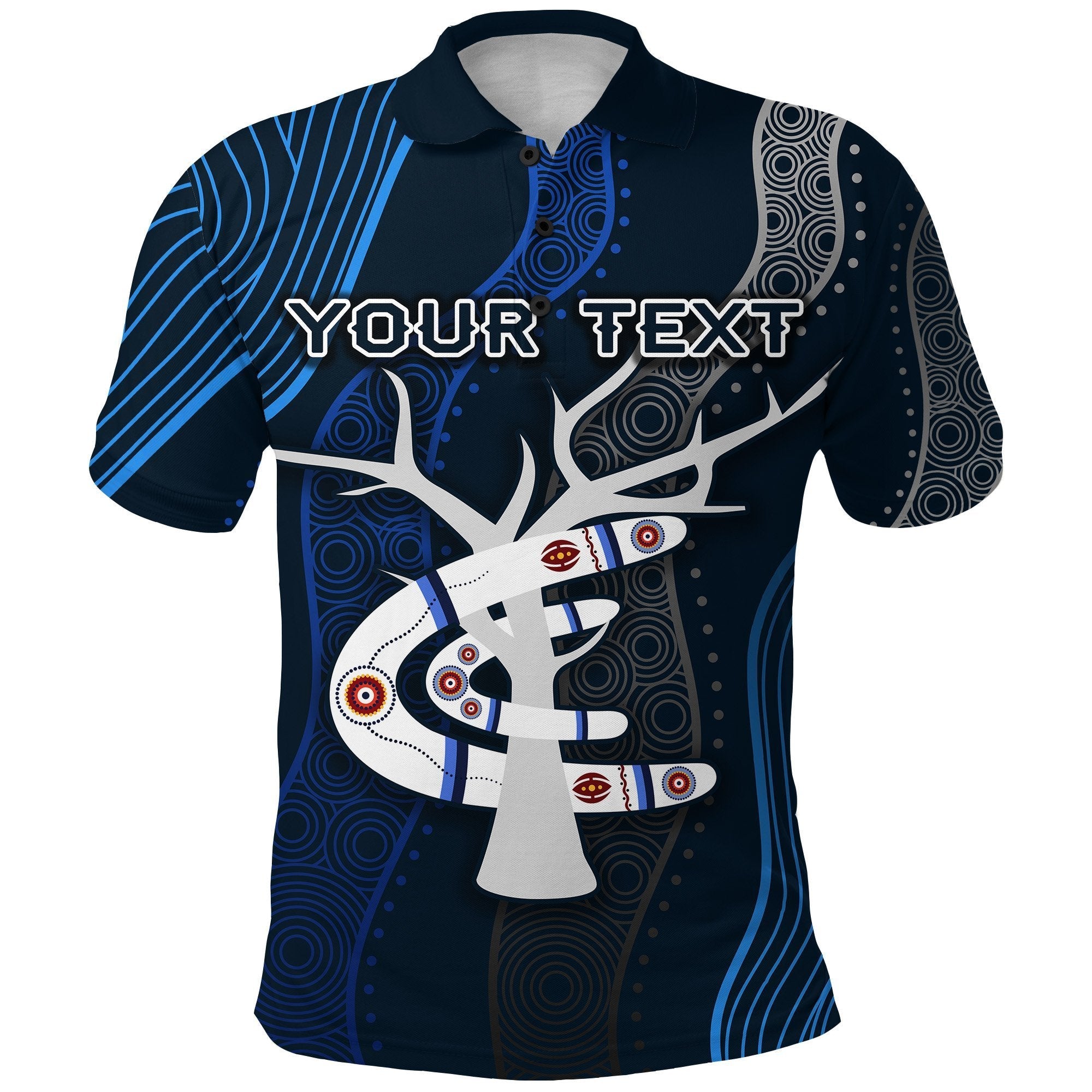 custom-personalised-carlton-polo-shirt-blues-free-style-indigenous