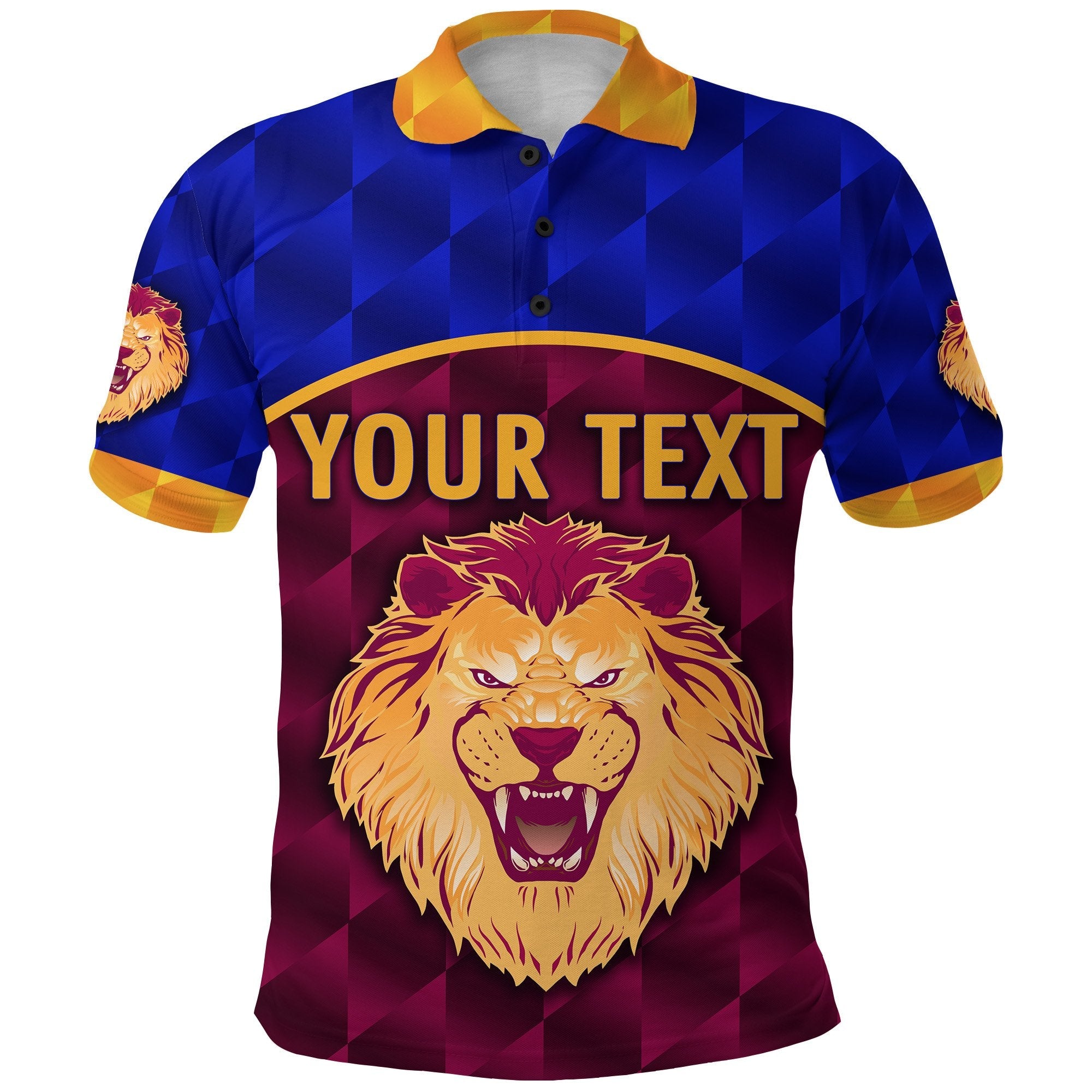 custom-personalised-brisbane-lions-polo-shirt-powerful