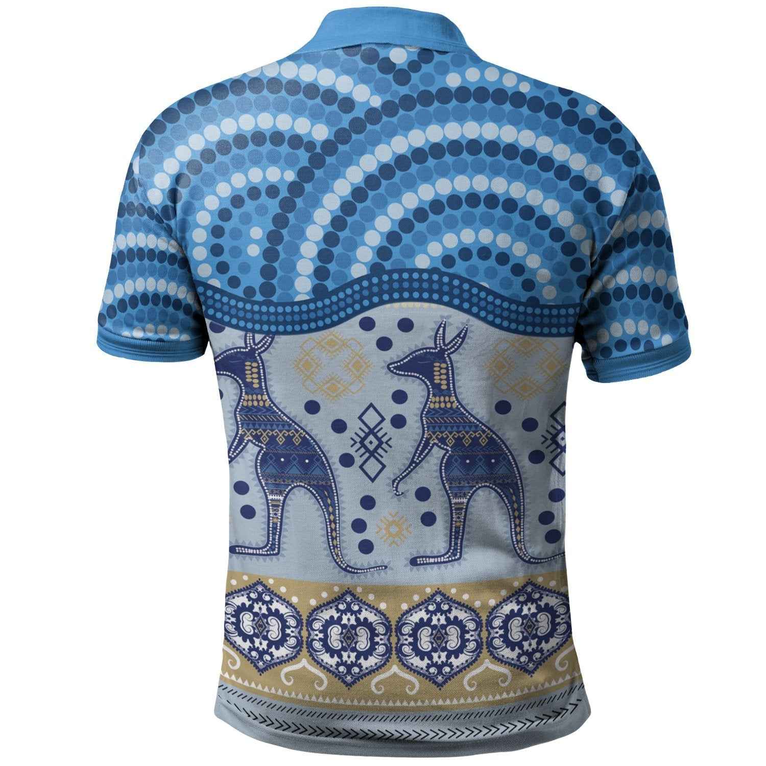 aussie-aboriginal-polo-shirt-map-and-kangaroo-style-blue