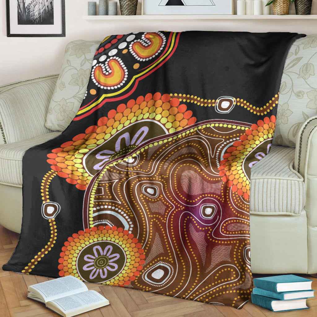 aboriginal-premium-blanket-sun-rise-indigenous-vibes