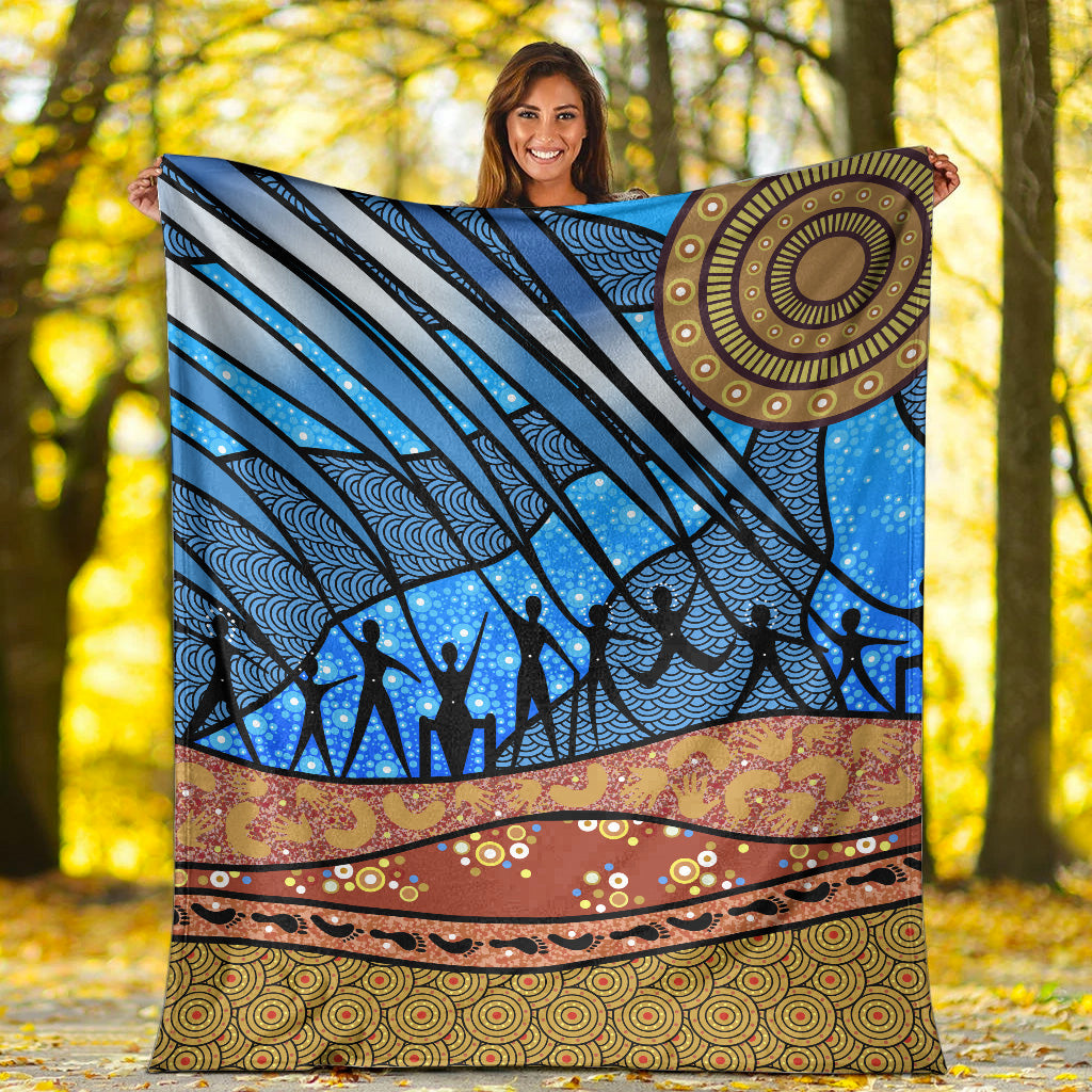 aboriginal-naidoc-indigenous-people-premium-blanket