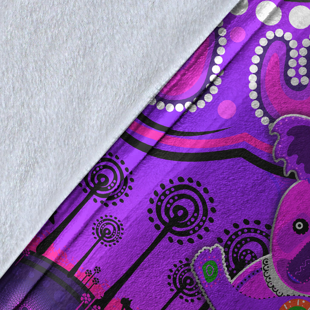 aboriginal-art-koala-premium-blanket-indigenous-unique-vibes-purple