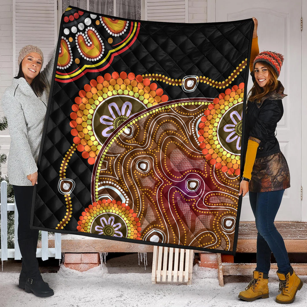 aboriginal-premium-quilt-sun-rise-indigenous-vibes