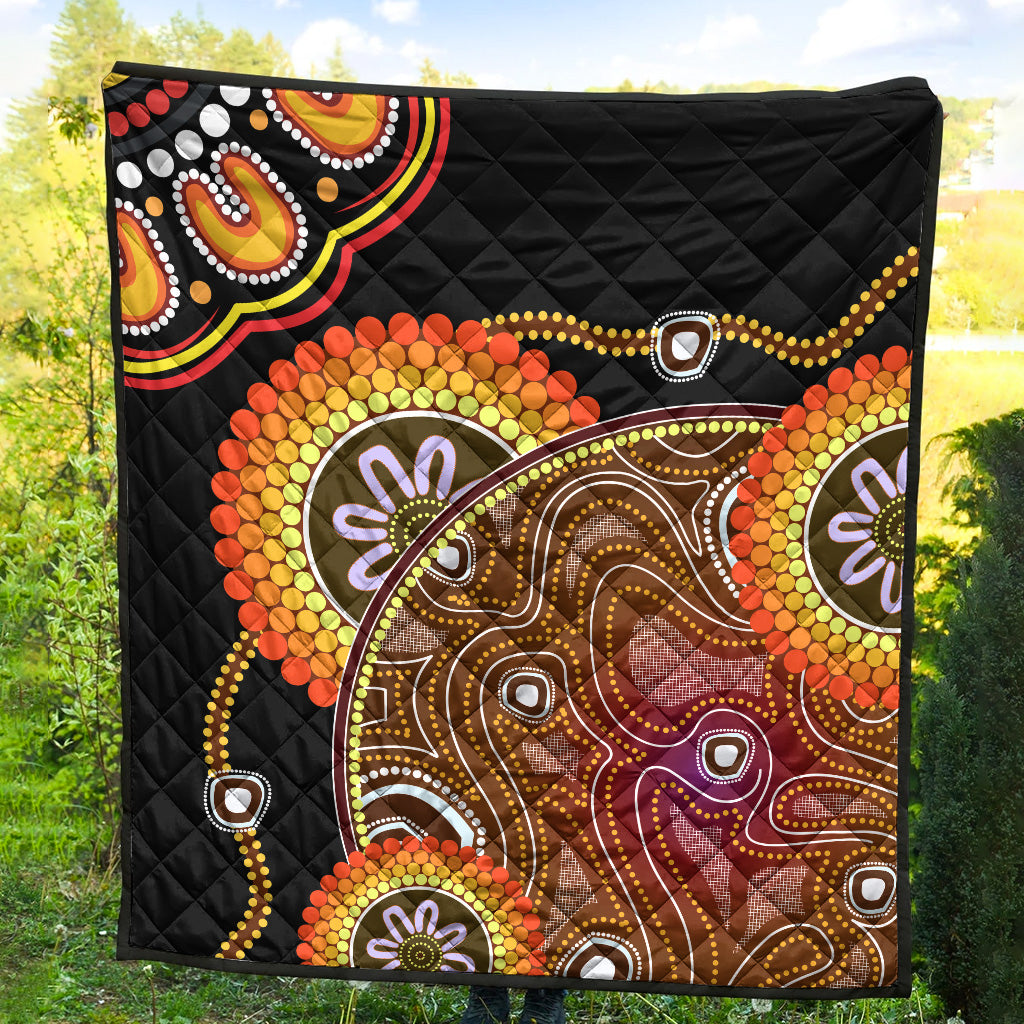 aboriginal-premium-quilt-sun-rise-indigenous-vibes