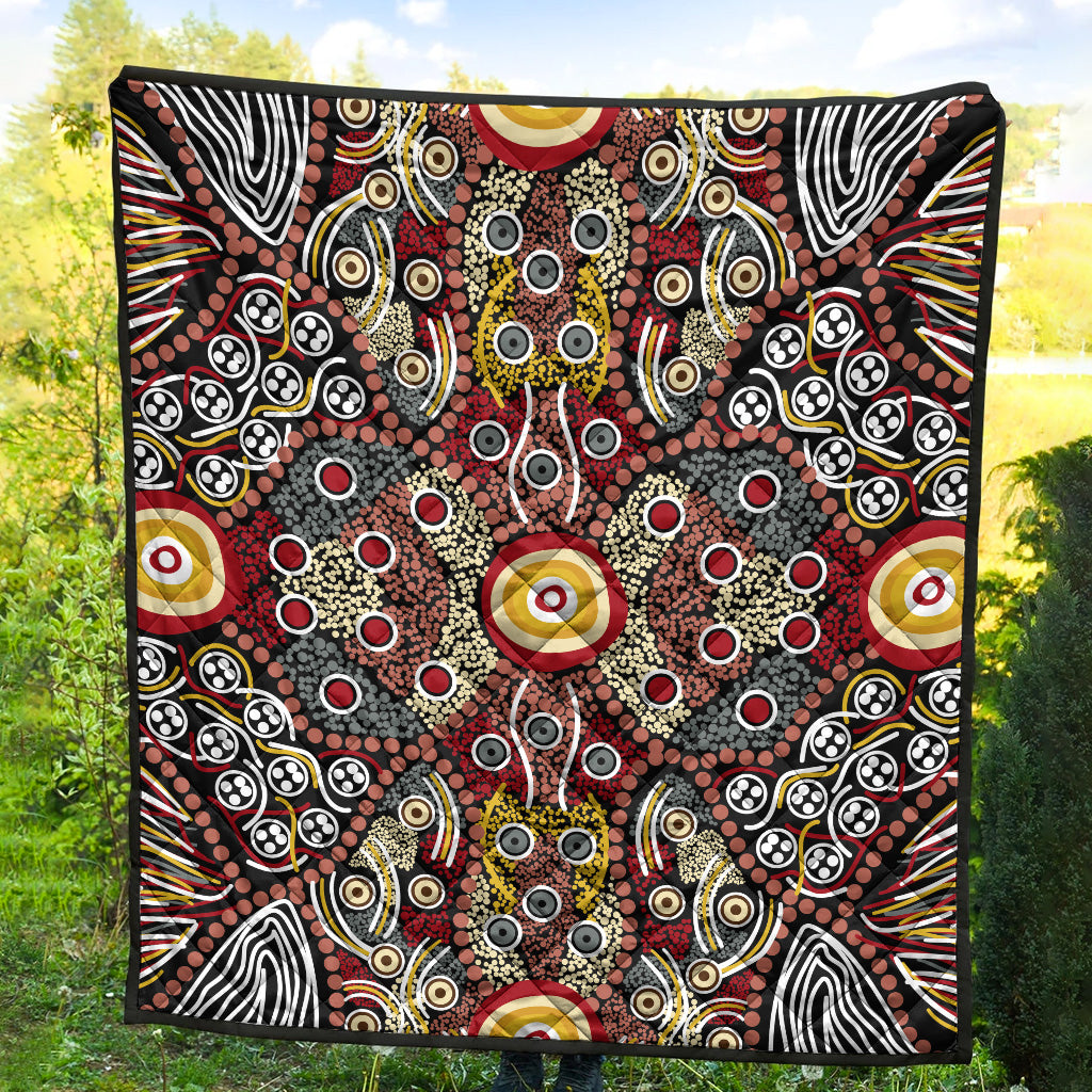 aboriginal-art-dot-vibes-premium-quilt-indigenous-no-1