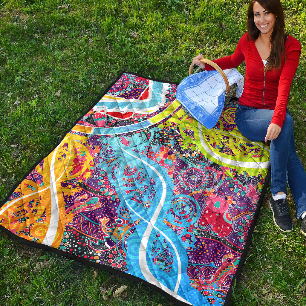 aboriginal-art-colorful-vibes-premium-quilt-indigenous