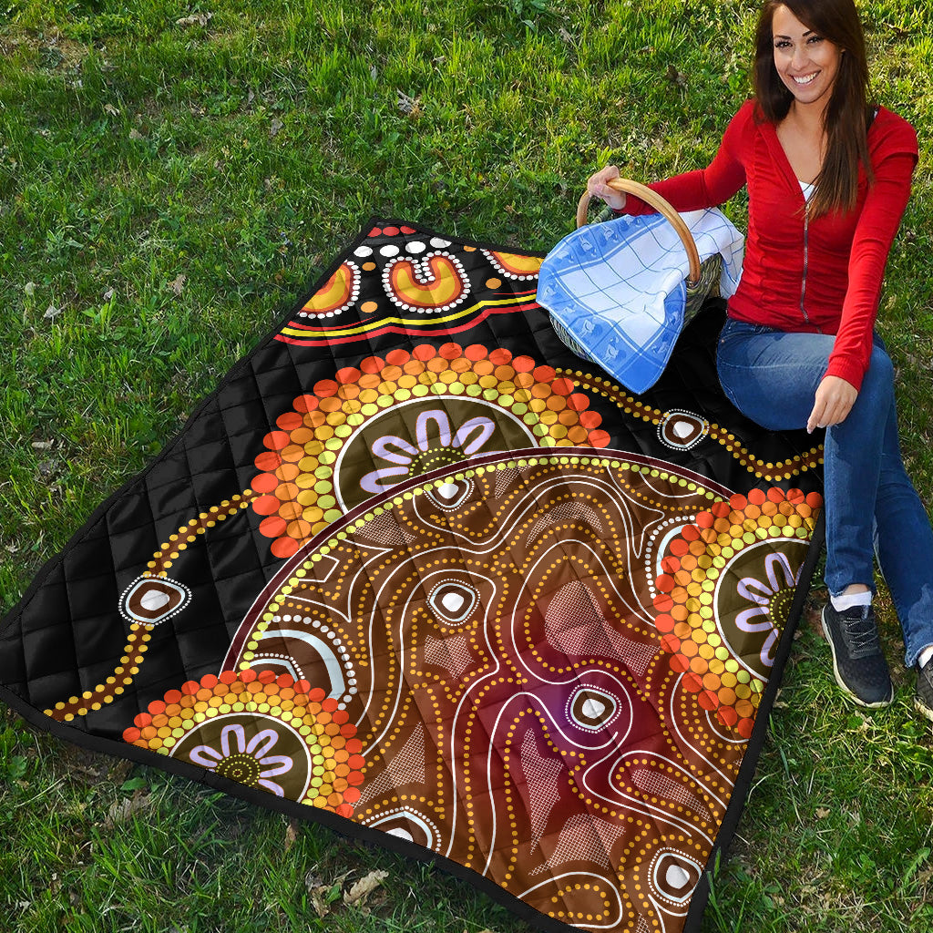 aboriginal-premium-quilt-sun-rise-indigenous-vibes