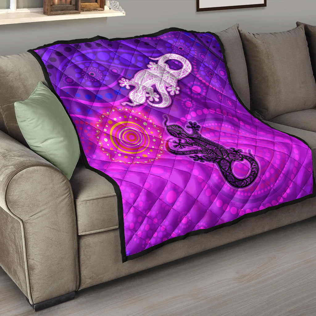 aboriginal-art-lizards-premium-quilt-indigenous-unique-vibes