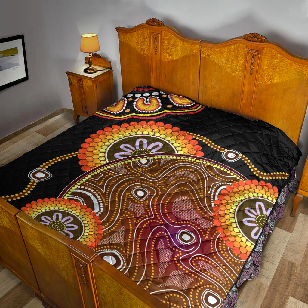 aboriginal-premium-quilt-sun-rise-indigenous-vibes