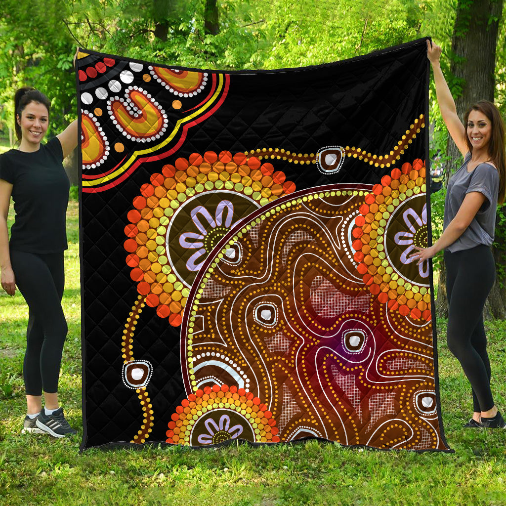 aboriginal-premium-quilt-sun-rise-indigenous-vibes