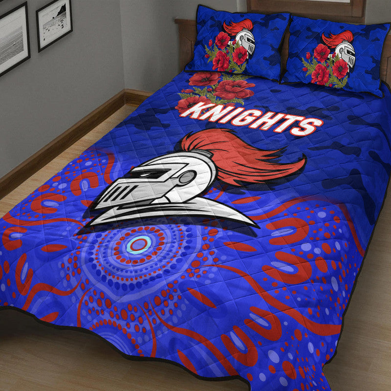 newcastle-knights-anzac-2022-quilt-bed-set-indigenous-vibes