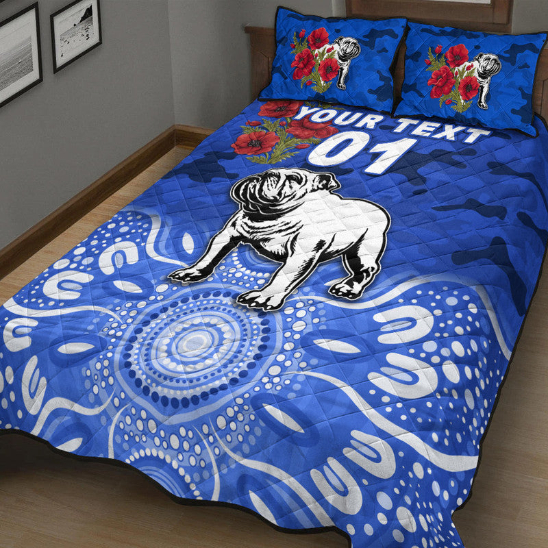 custom-personalised-canterbury-bankstown-bulldogs-anzac-2022-quilt-bed-set-indigenous-vibes-blue