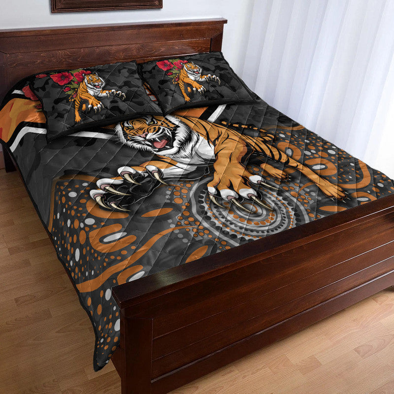 wests-tigers-anzac-2022-quilt-bed-set-indigenous-vibes