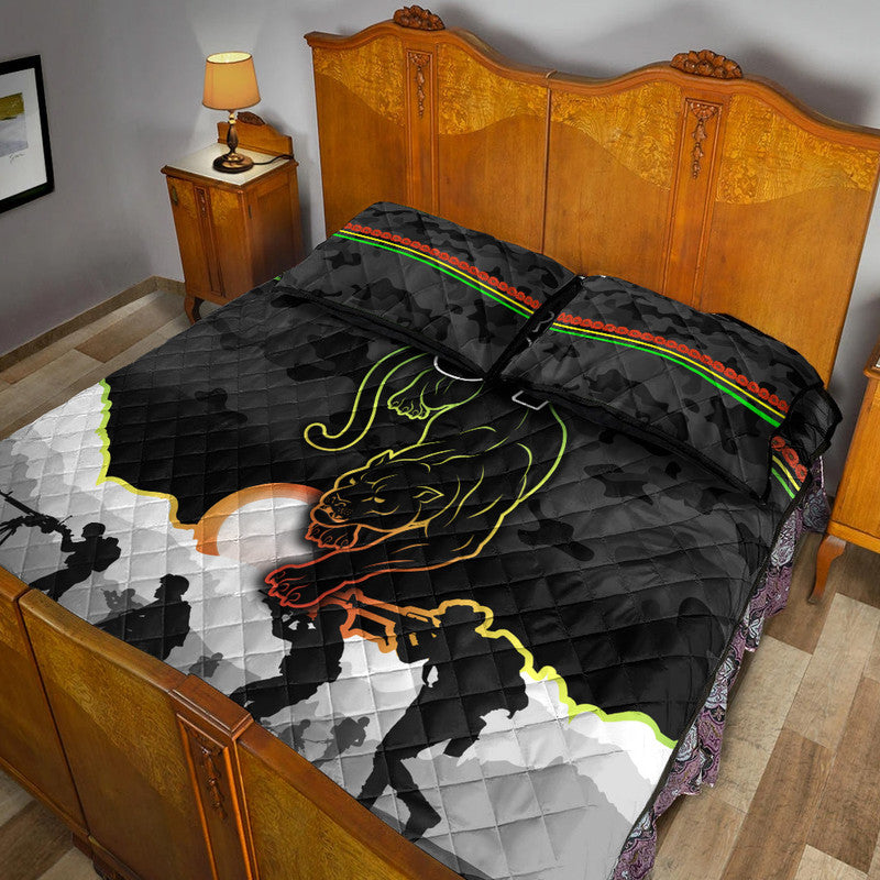 custom-personalised-penrith-panthers-anzac-2022-quilt-bed-set-simple-style-black