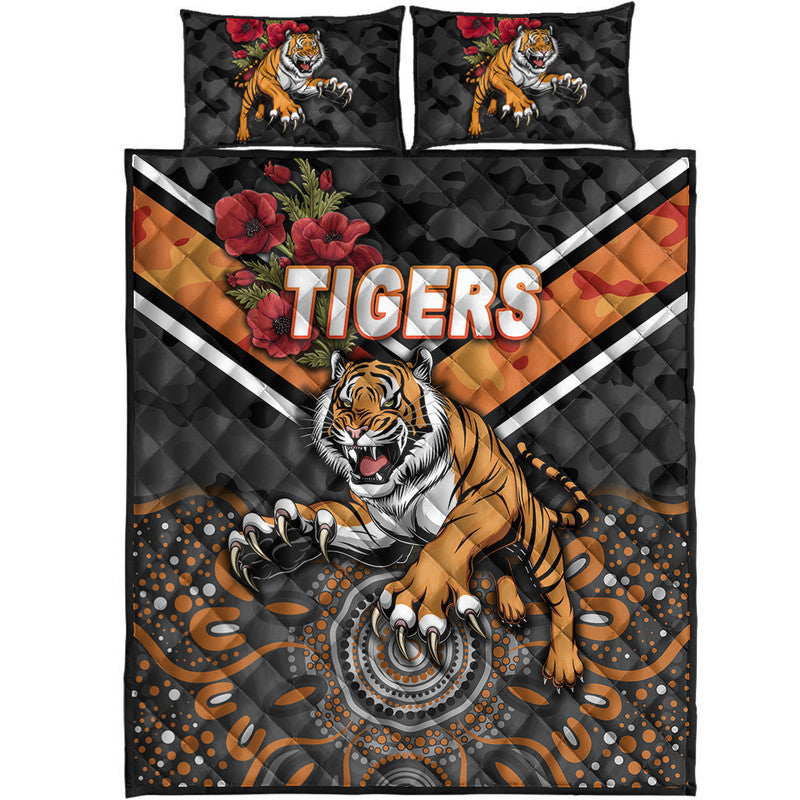 wests-tigers-anzac-2022-quilt-bed-set-indigenous-vibes