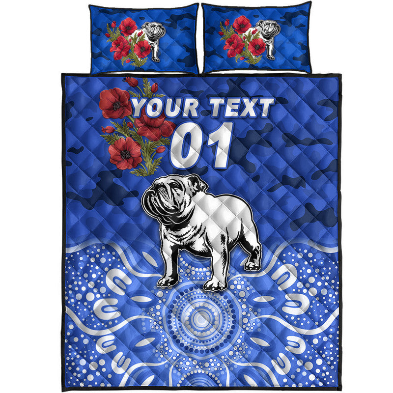 custom-personalised-canterbury-bankstown-bulldogs-anzac-2022-quilt-bed-set-indigenous-vibes-blue