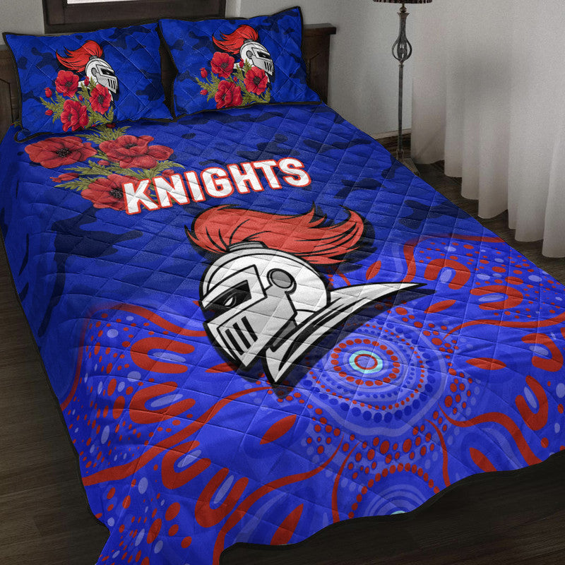 newcastle-knights-anzac-2022-quilt-bed-set-indigenous-vibes