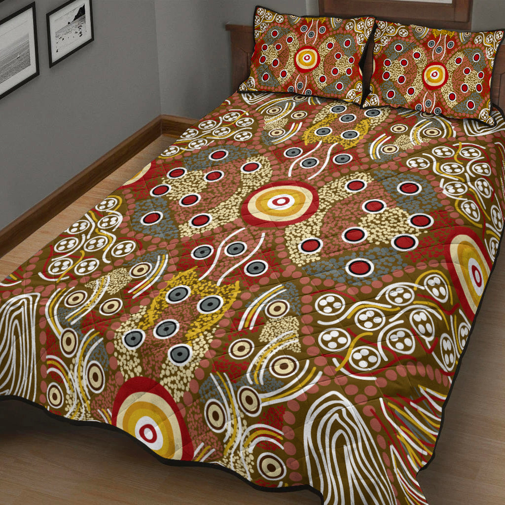 aboriginal-art-dot-vibes-quilt-bed-set-indigenous-no-2