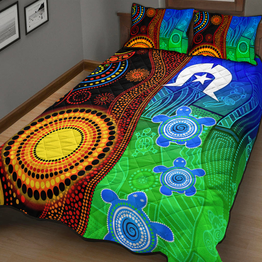 australia-indigenous-aboriginal-and-torres-strait-islands-quilt-bed-set-flag-vibes