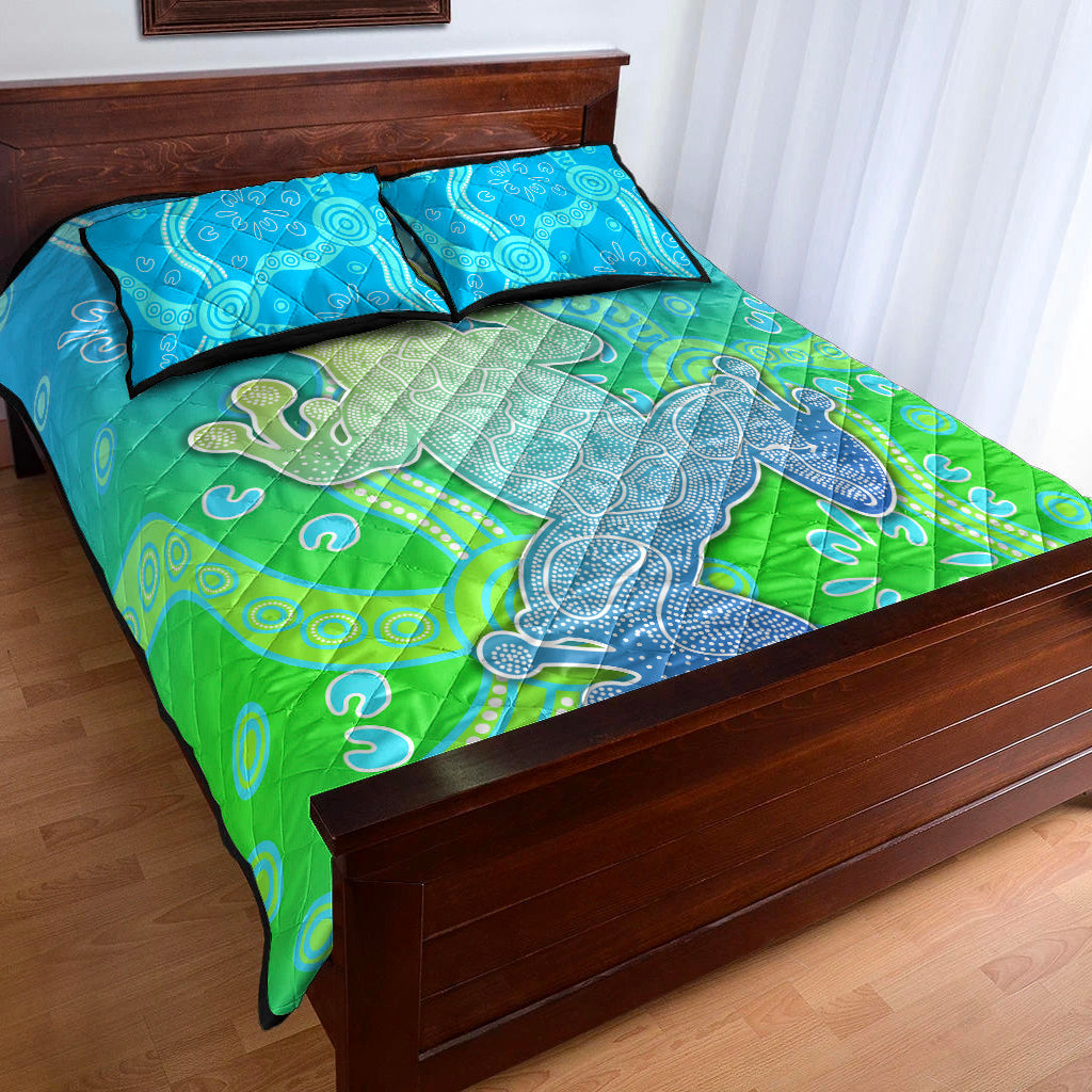 aboriginal-frog-quilt-bed-set-indigenous-simple-vibes