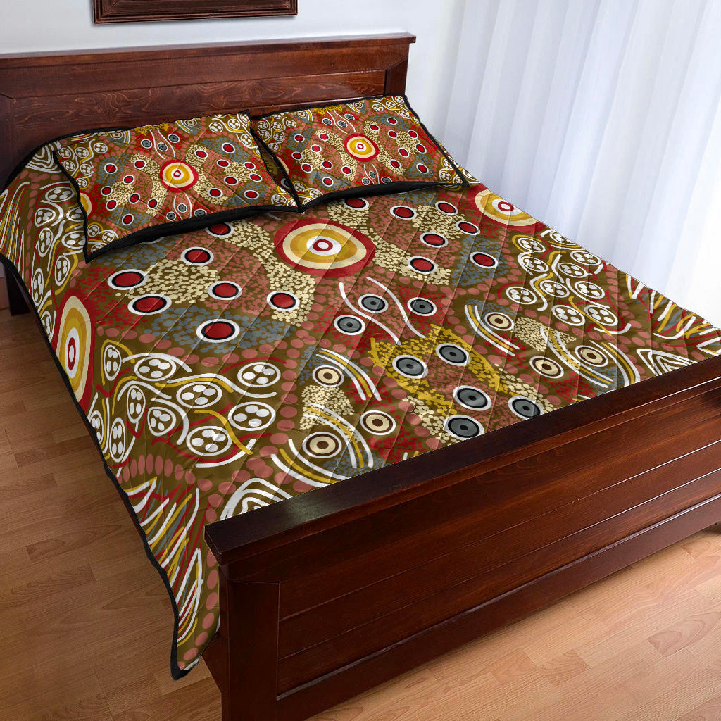 aboriginal-art-dot-vibes-quilt-bed-set-indigenous-no-2