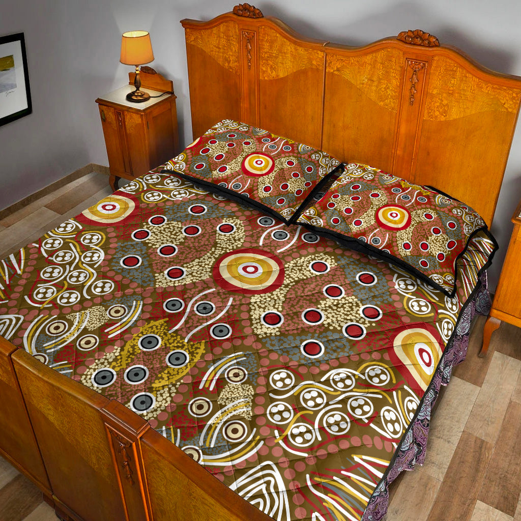 aboriginal-art-dot-vibes-quilt-bed-set-indigenous-no-2