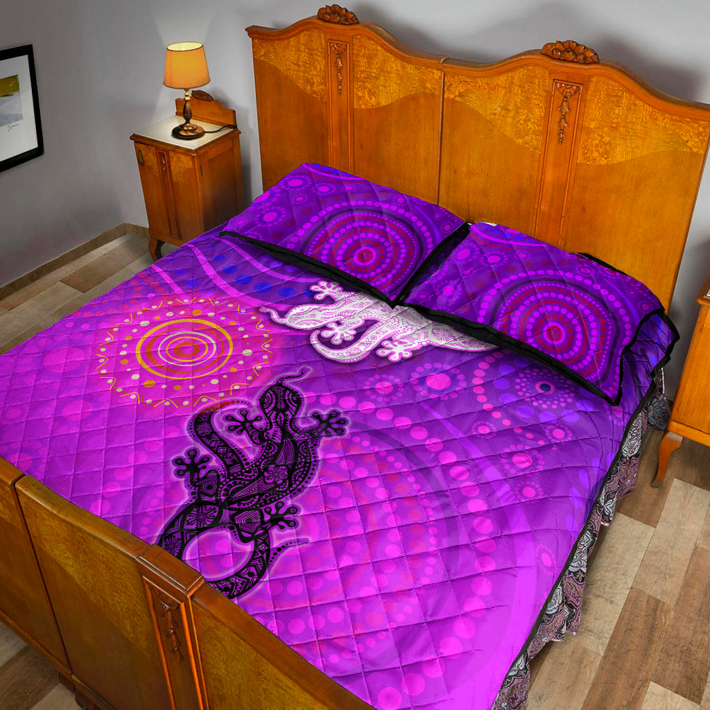 aboriginal-art-lizards-quilt-bed-set-indigenous-unique-vibes