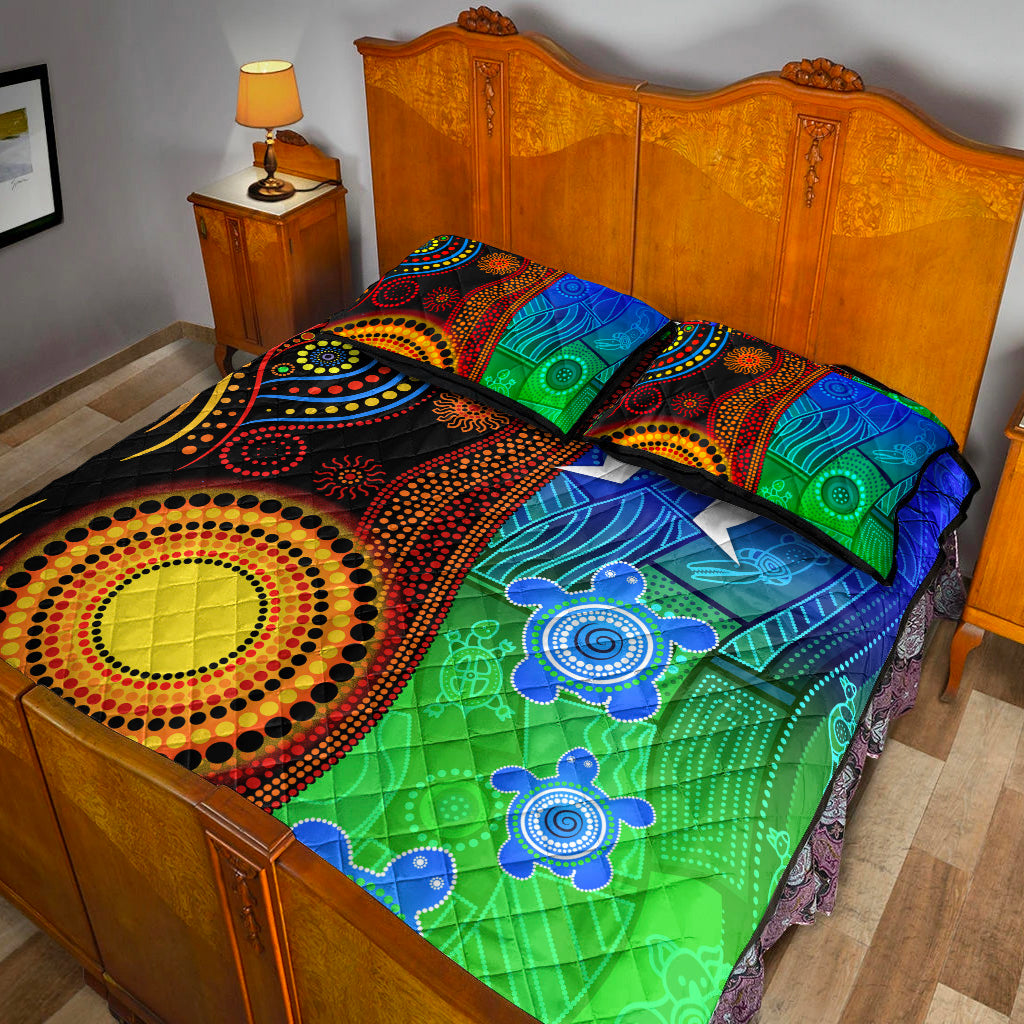 australia-indigenous-aboriginal-and-torres-strait-islands-quilt-bed-set-flag-vibes