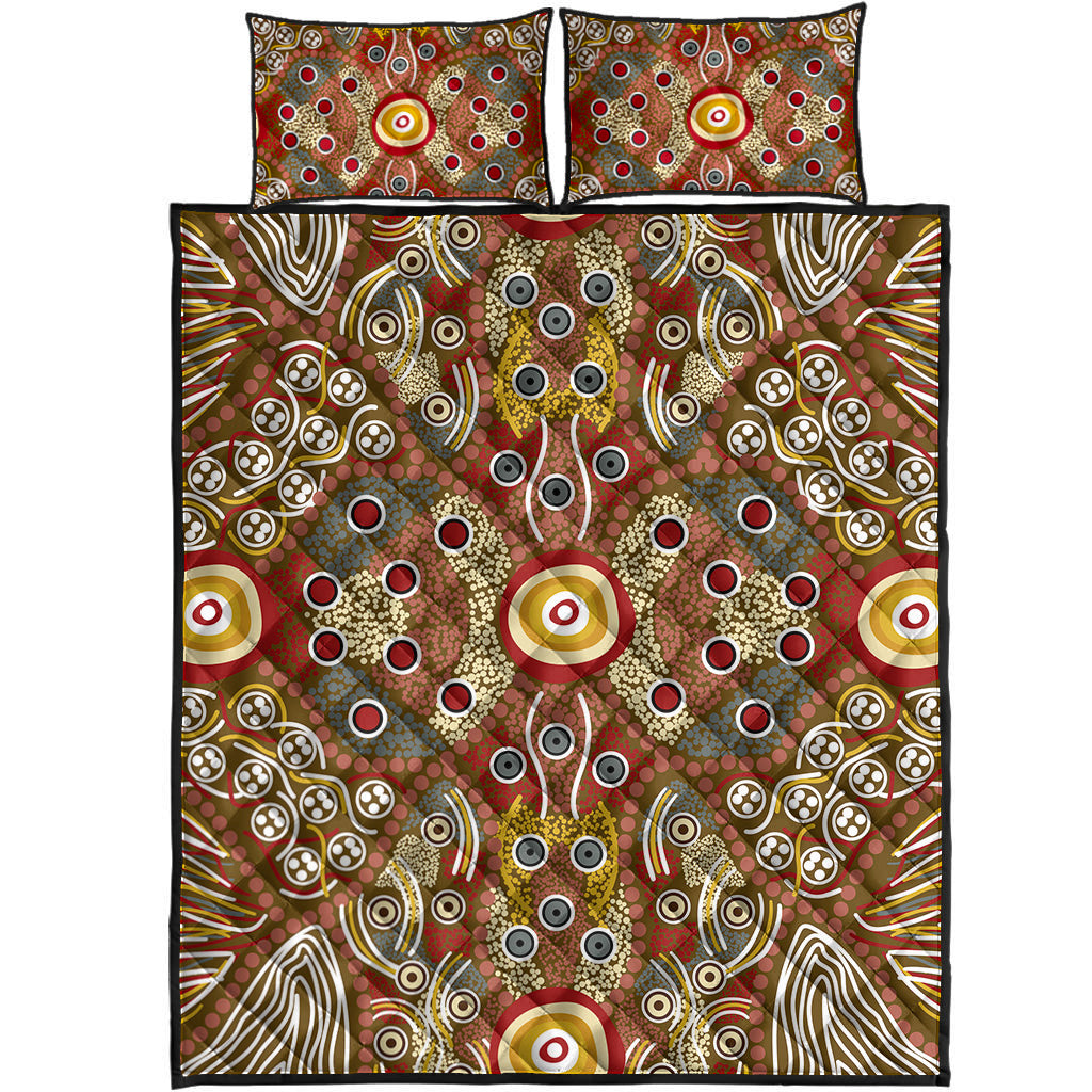 aboriginal-art-dot-vibes-quilt-bed-set-indigenous-no-2