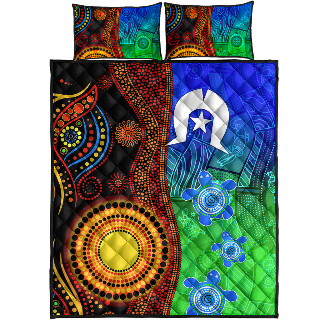 australia-indigenous-aboriginal-and-torres-strait-islands-quilt-bed-set-flag-vibes