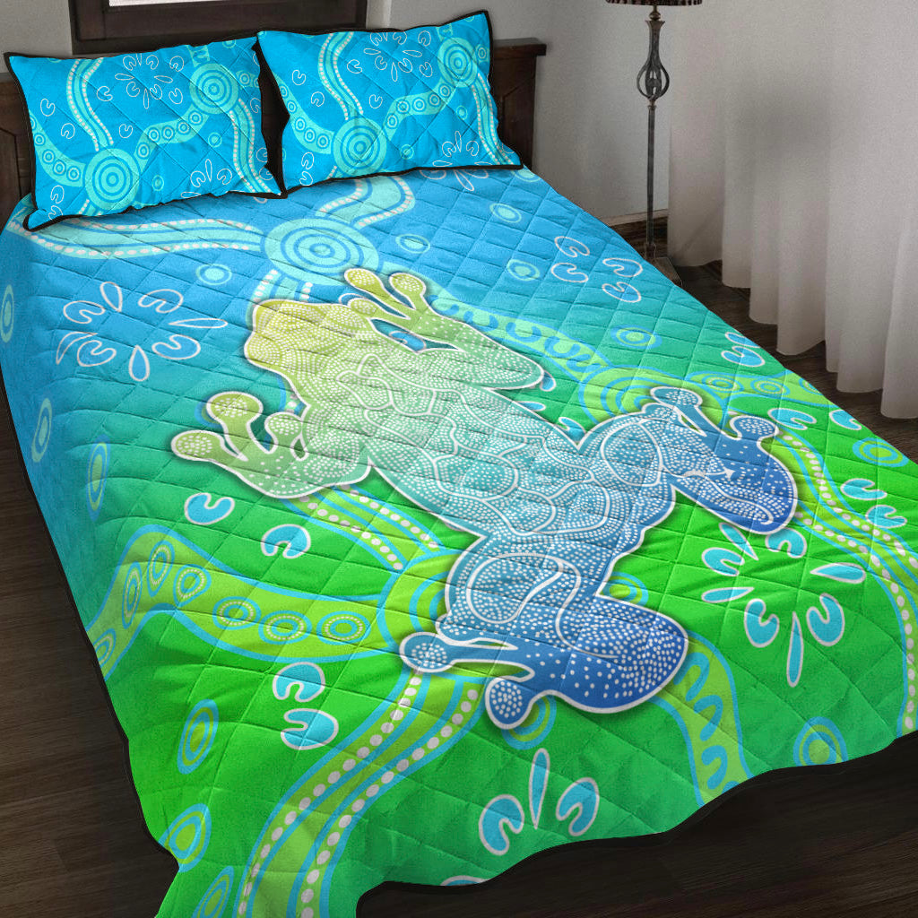 aboriginal-frog-quilt-bed-set-indigenous-simple-vibes