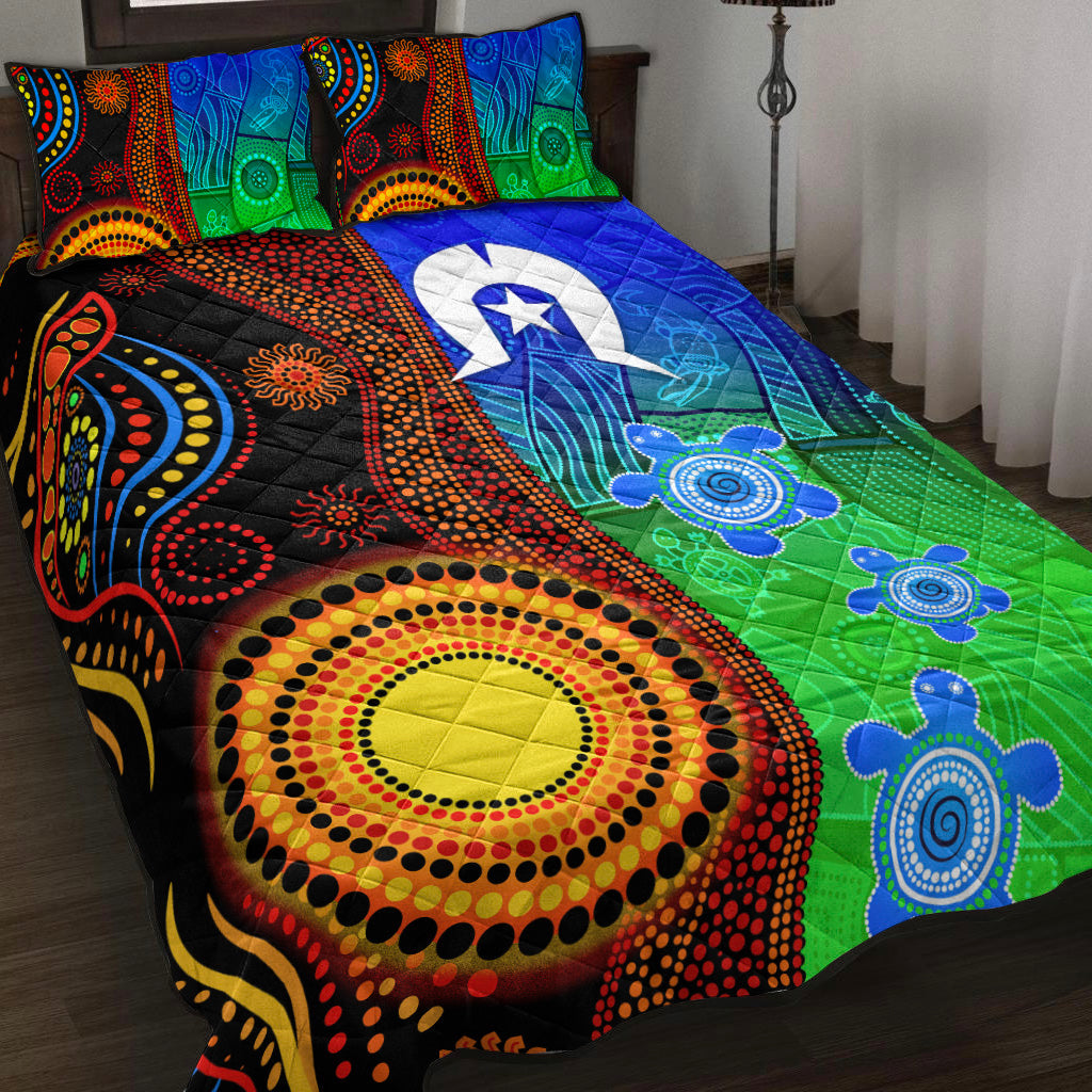 australia-indigenous-aboriginal-and-torres-strait-islands-quilt-bed-set-flag-vibes