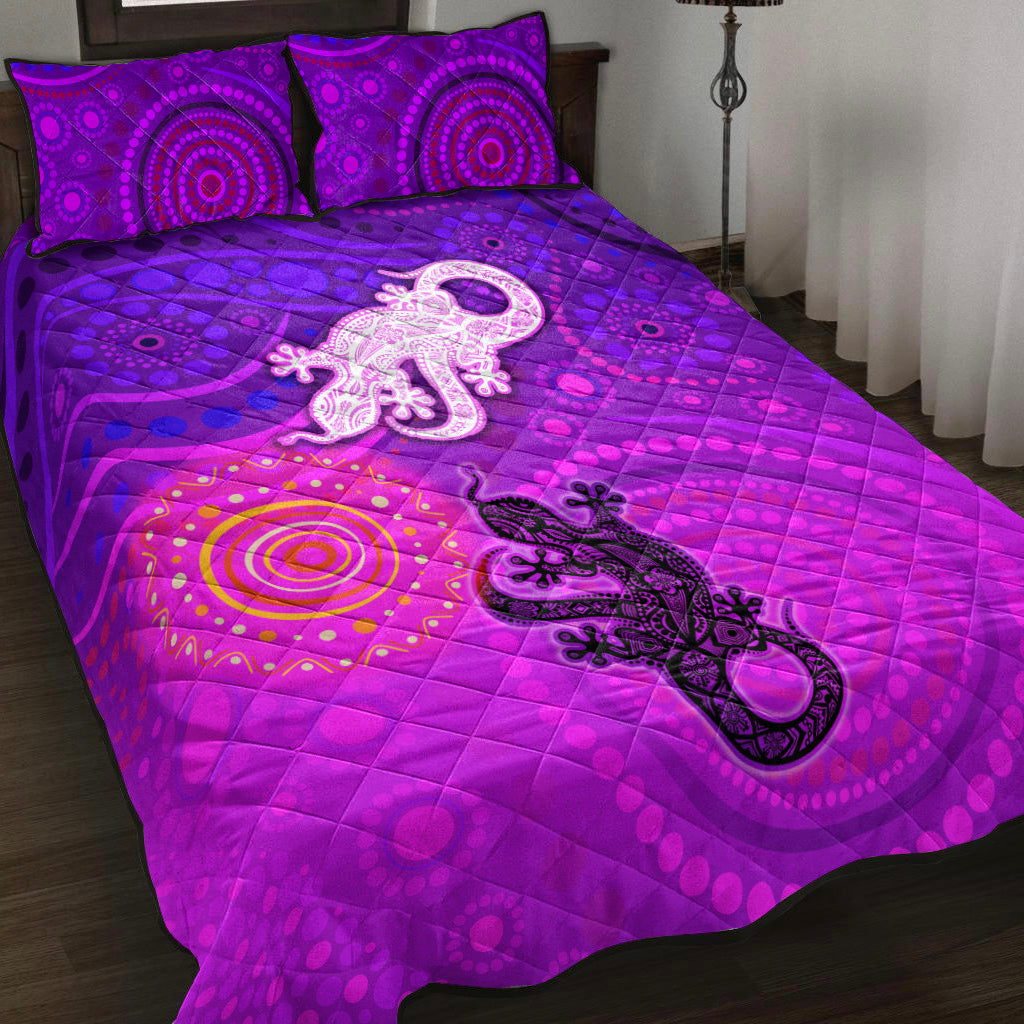 aboriginal-art-lizards-quilt-bed-set-indigenous-unique-vibes